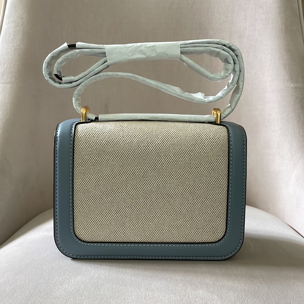 Tory Burch Eleanor Canvas small convertible shoulder bag - Picture 3 of 9